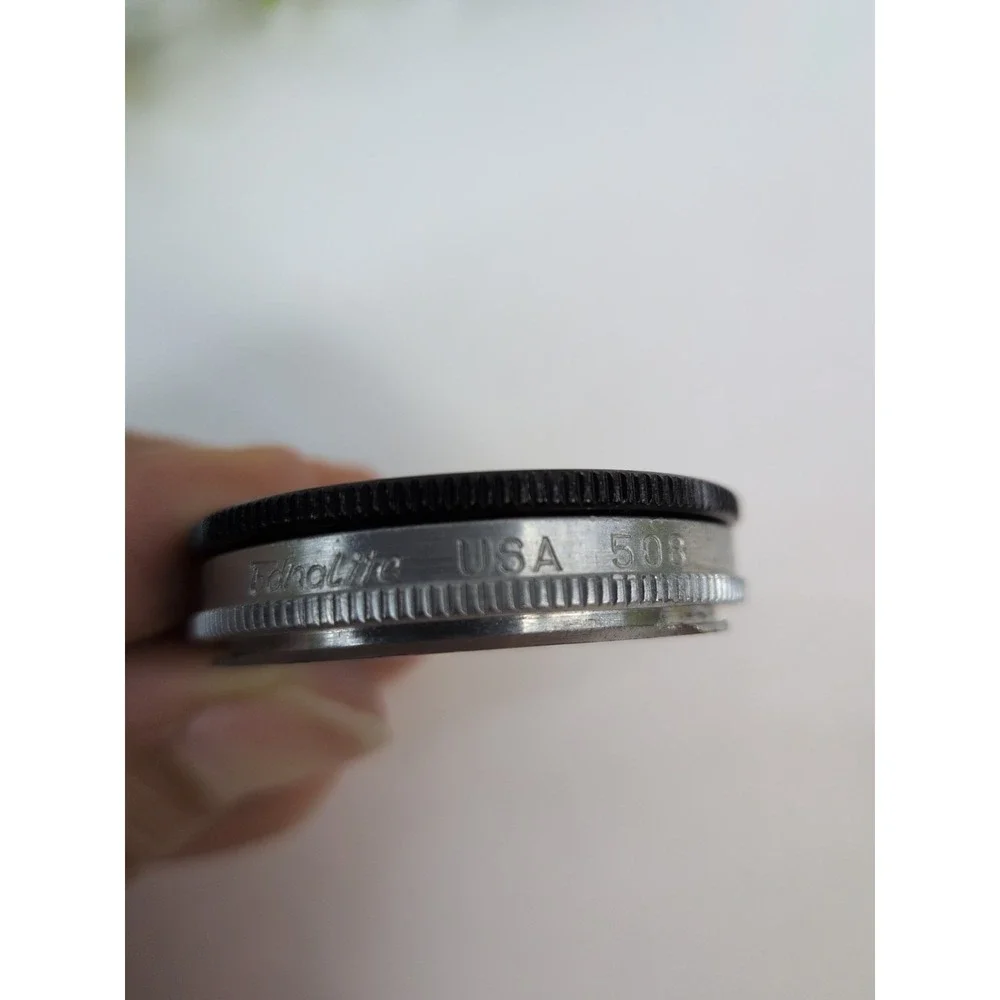 VTG📸Ednalite Precision Filter Adapter Custom Series 5 Rollei F:3.5 Made USA 508